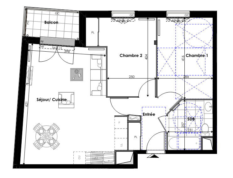 Plan du lot
