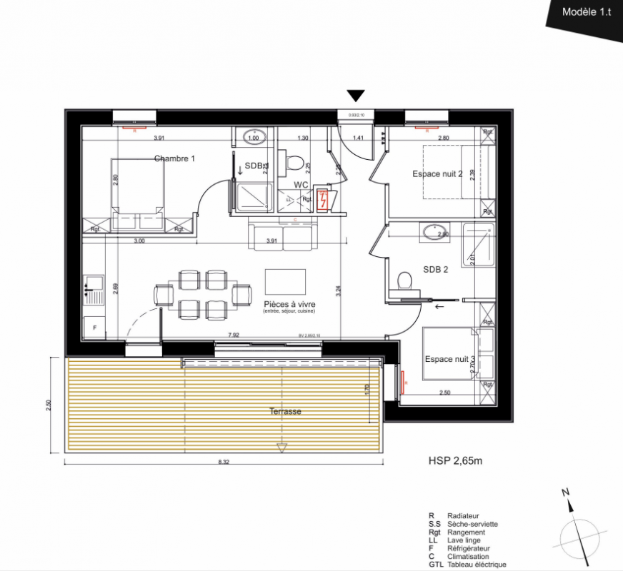 Plan du lot