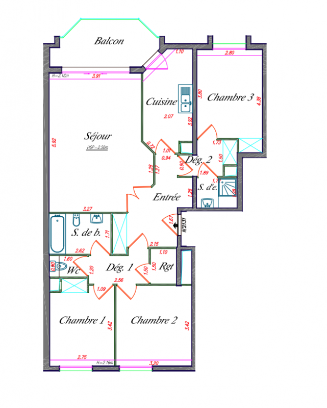 Plan du lot