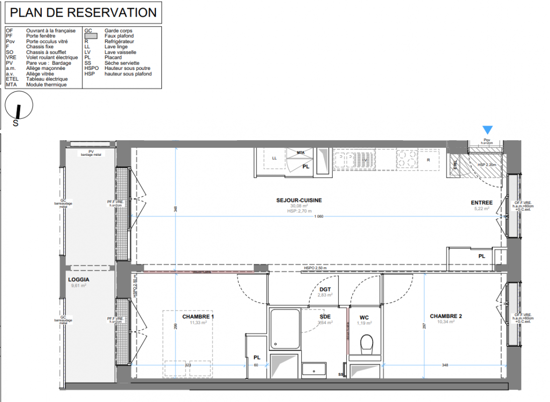 Plan du lot