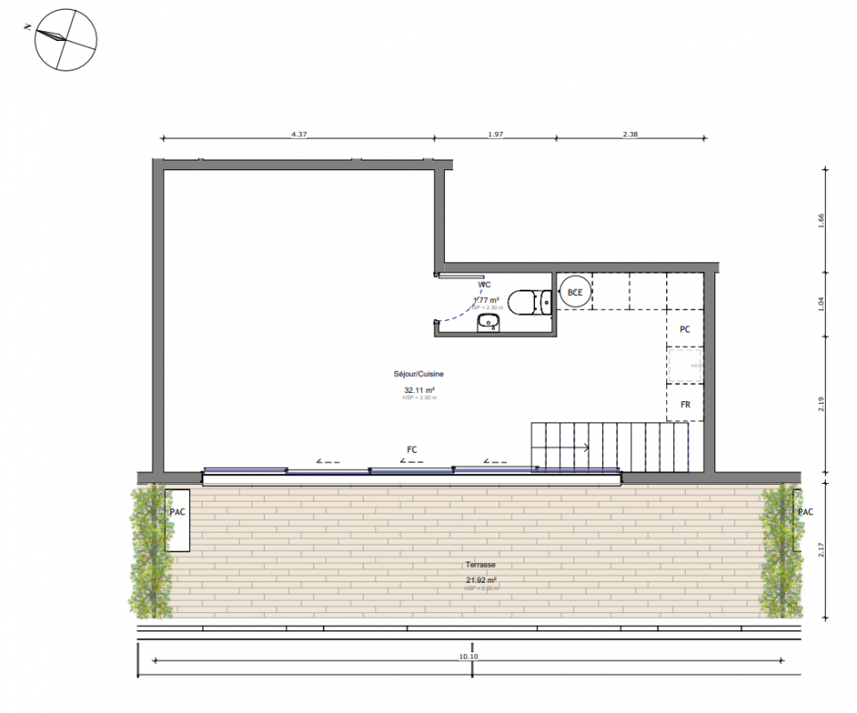 Plan du lot