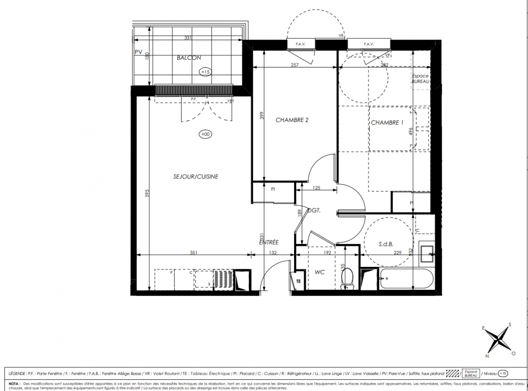 Plan du lot