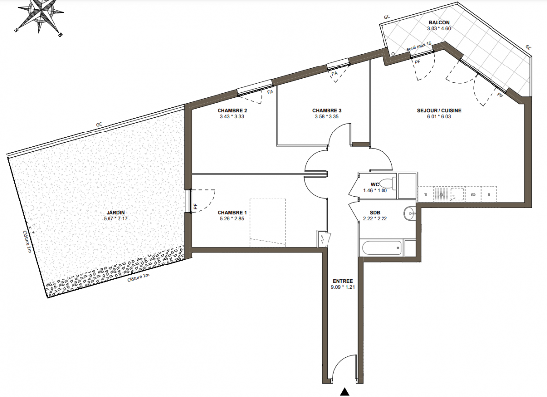 Plan du lot