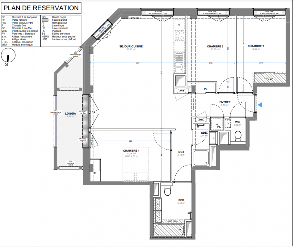 Plan du lot