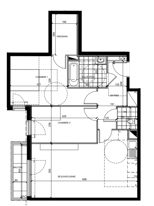 Plan du lot