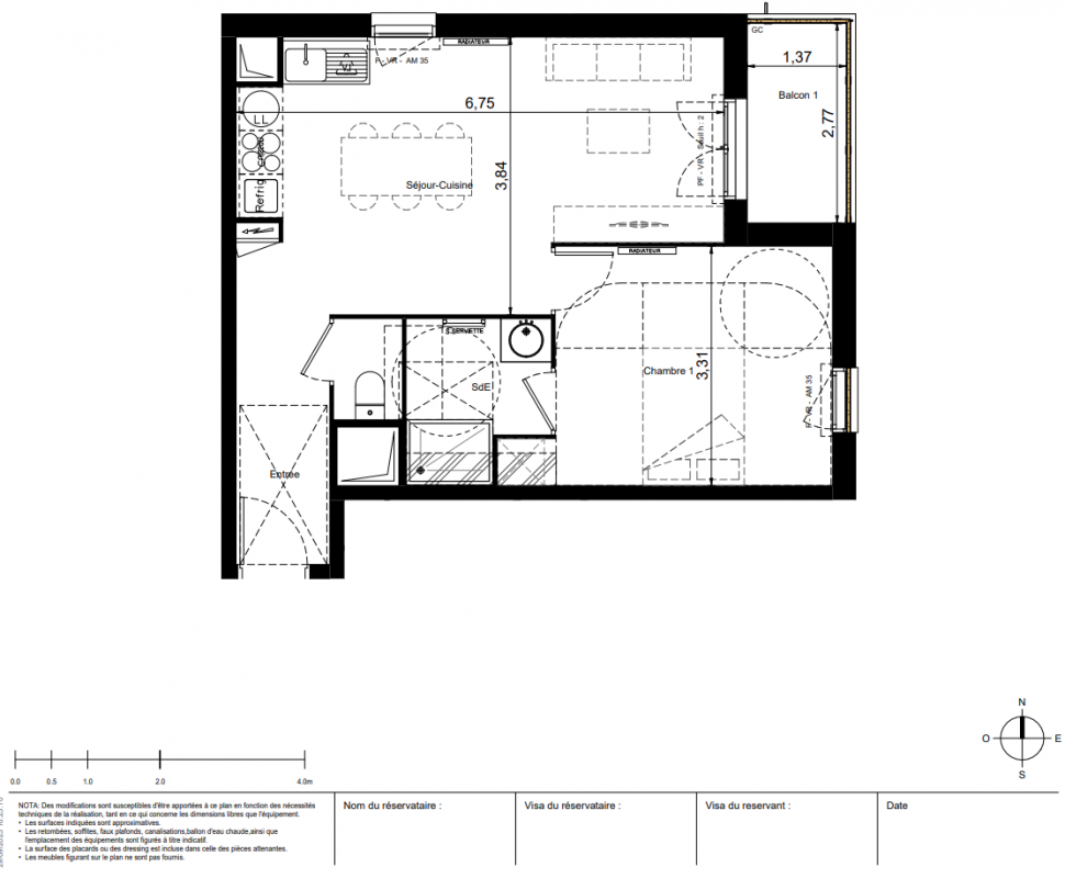 Plan du lot