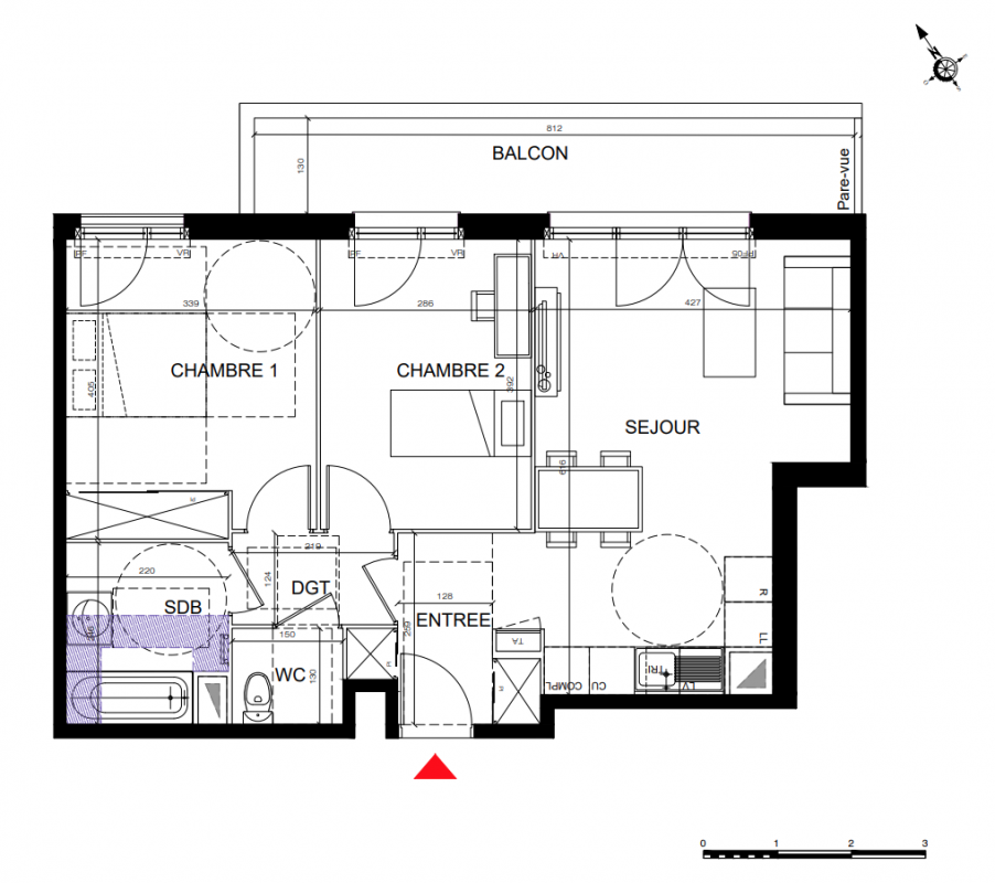 Plan du lot