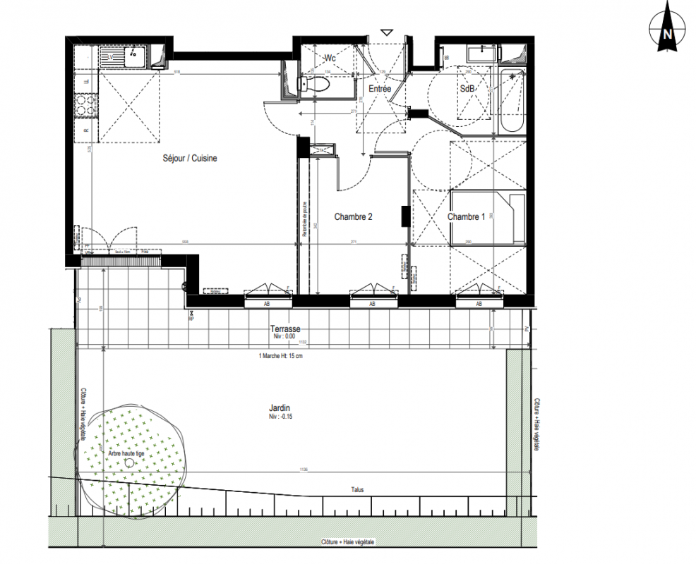 Plan du lot