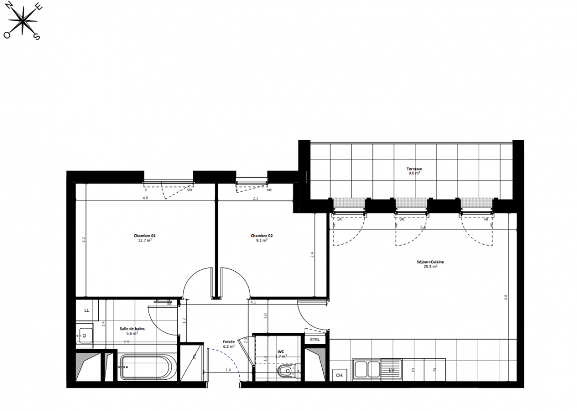 Plan du lot