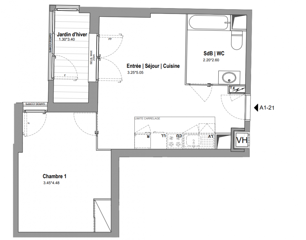 Plan du lot