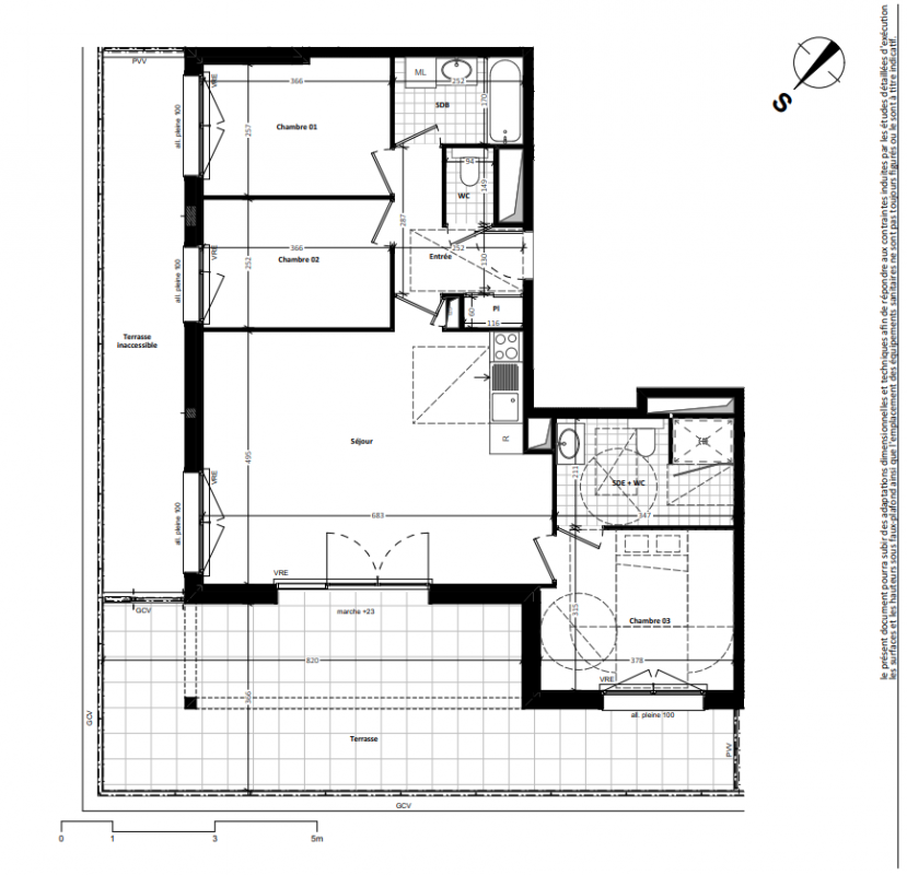 Plan du lot