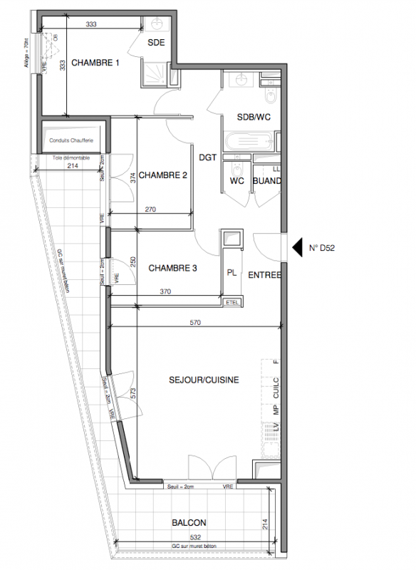 Plan du lot