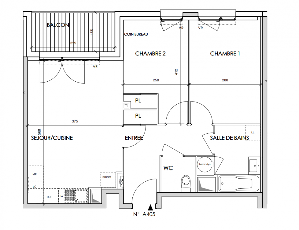 Plan du lot