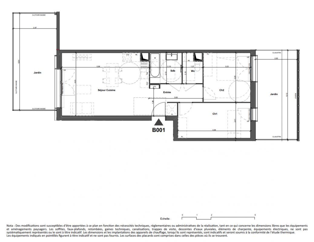 Plan du lot