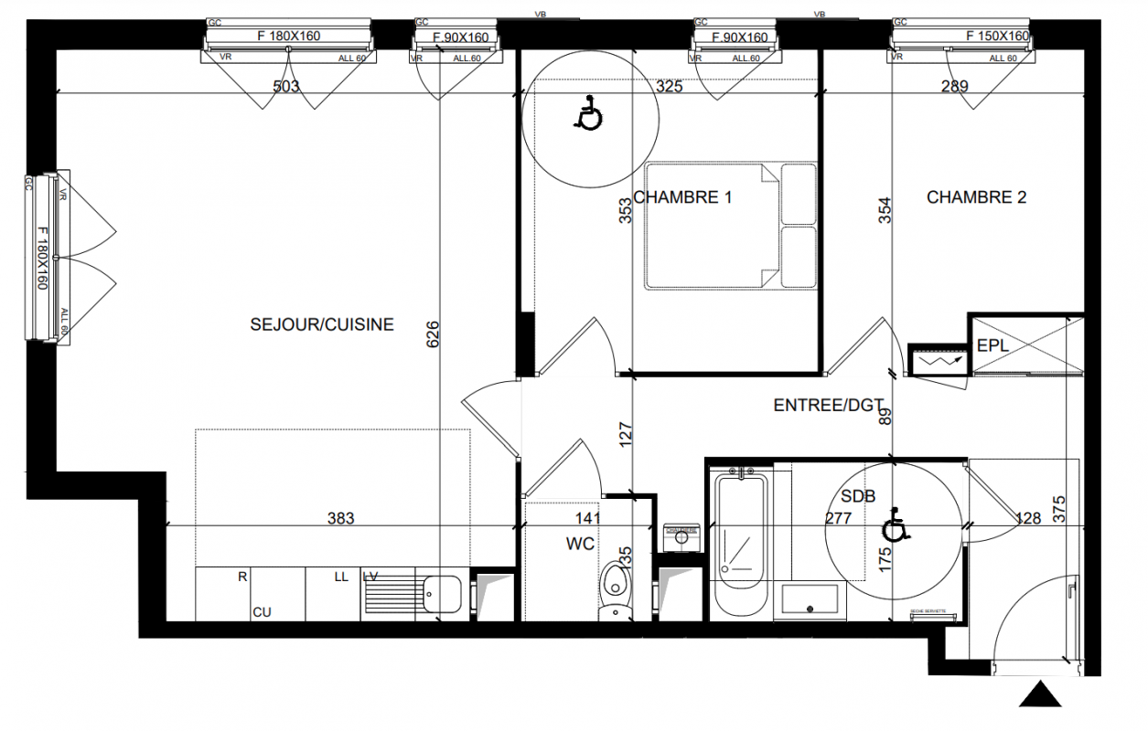 Plan du lot