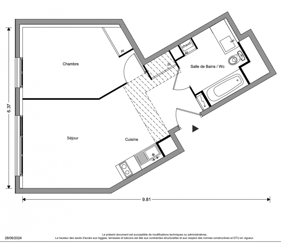 Plan du lot