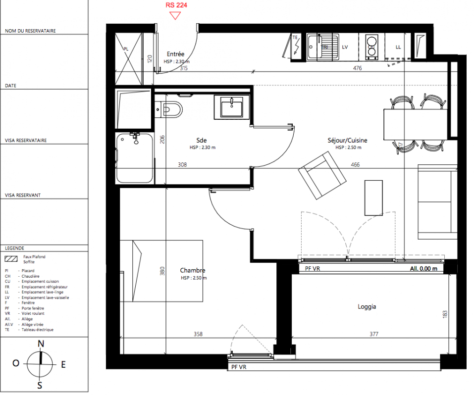 Plan du lot