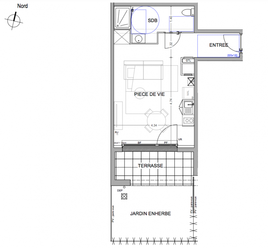 Plan du lot