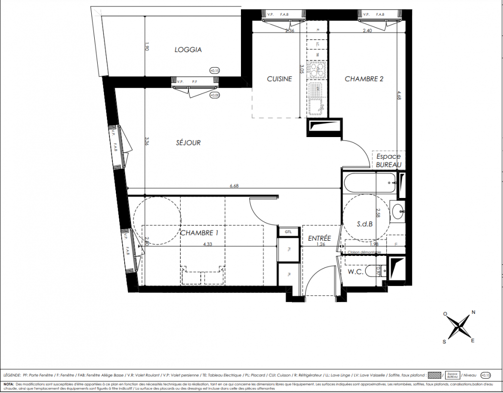 Plan du lot