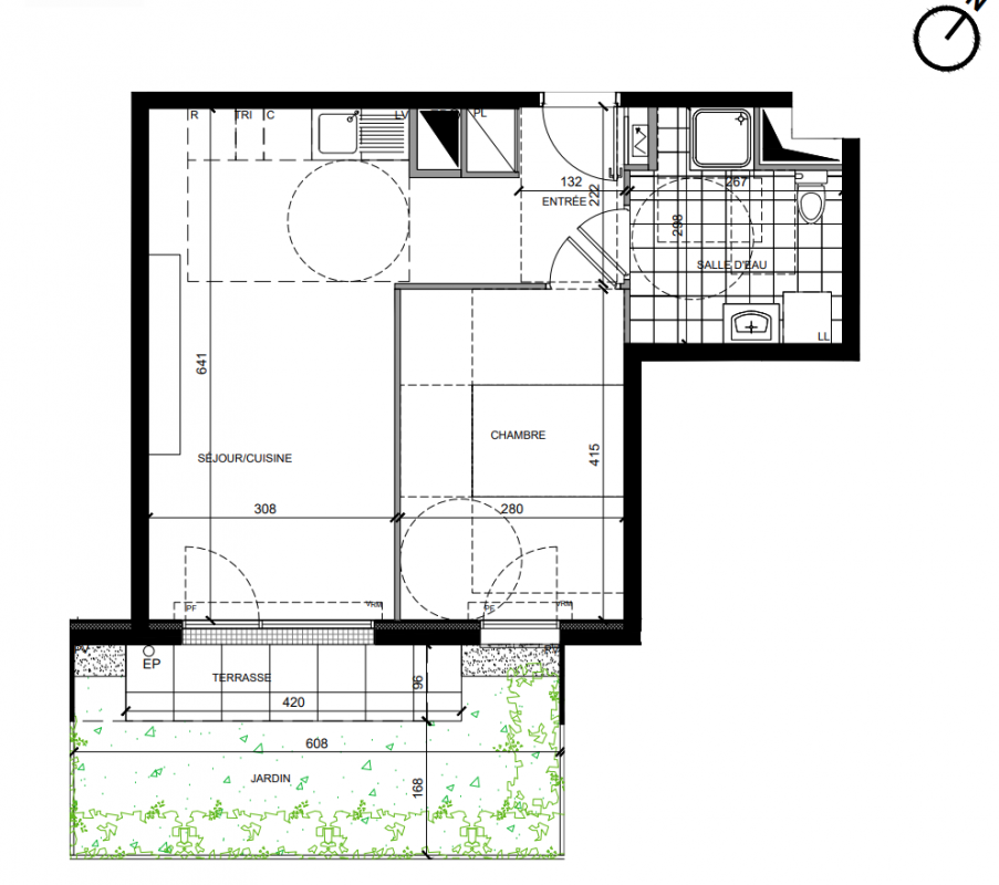 Plan du lot