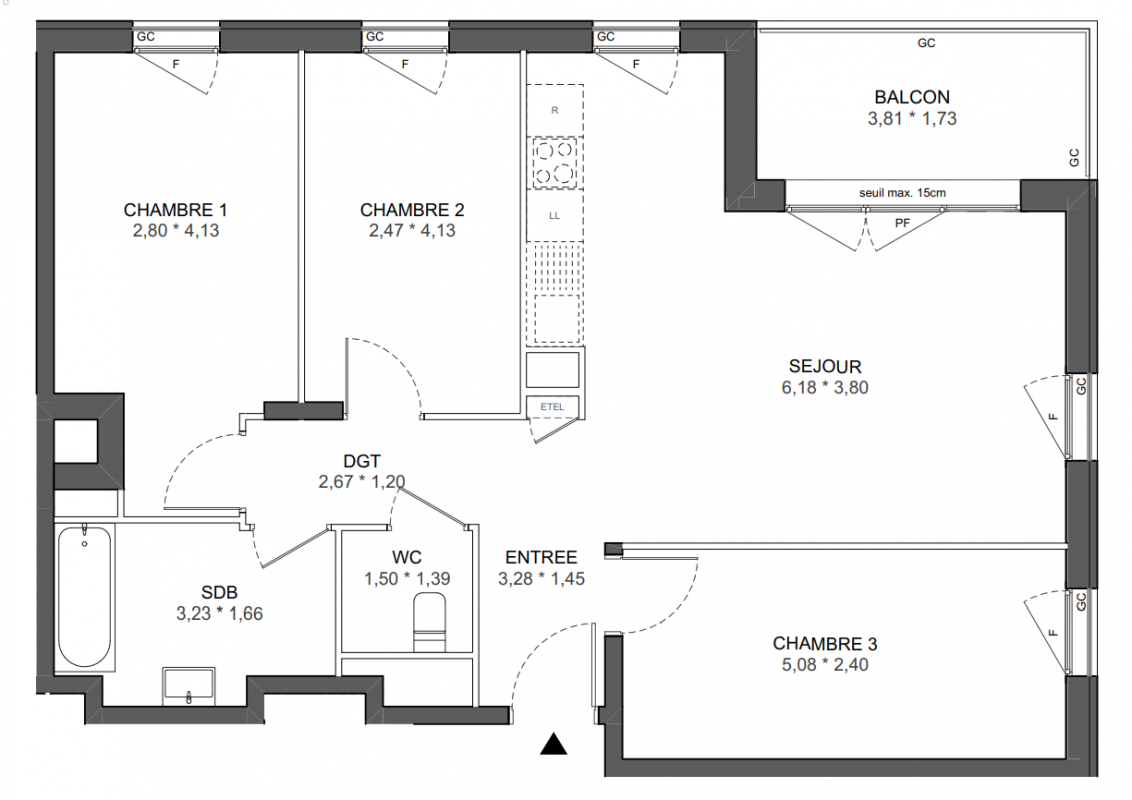 Plan du lot