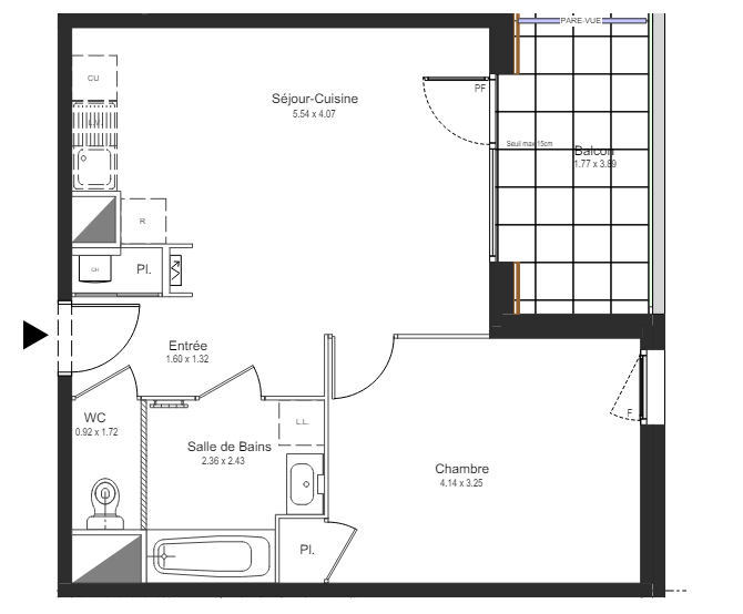 Plan du lot