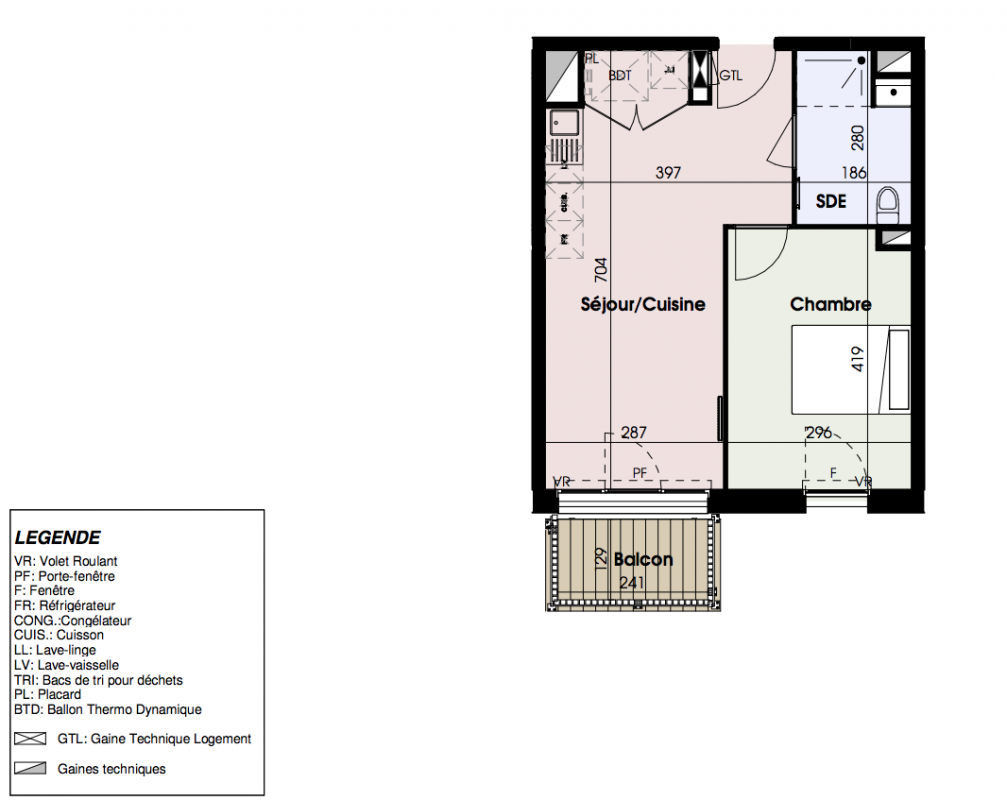Plan du lot