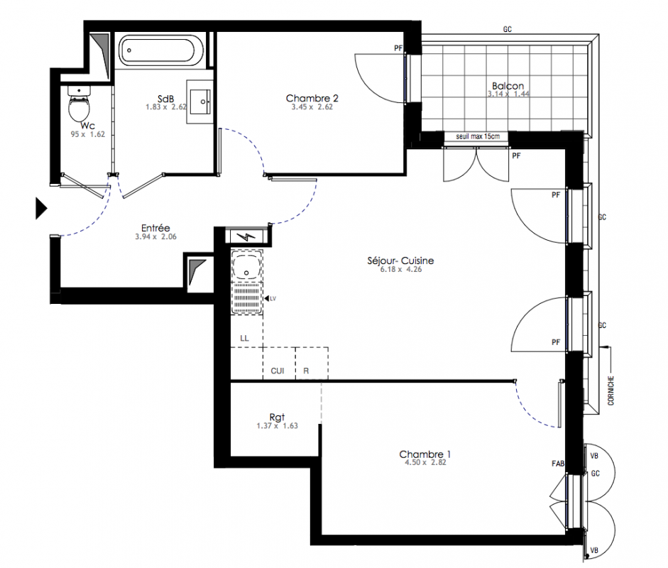 Plan du lot