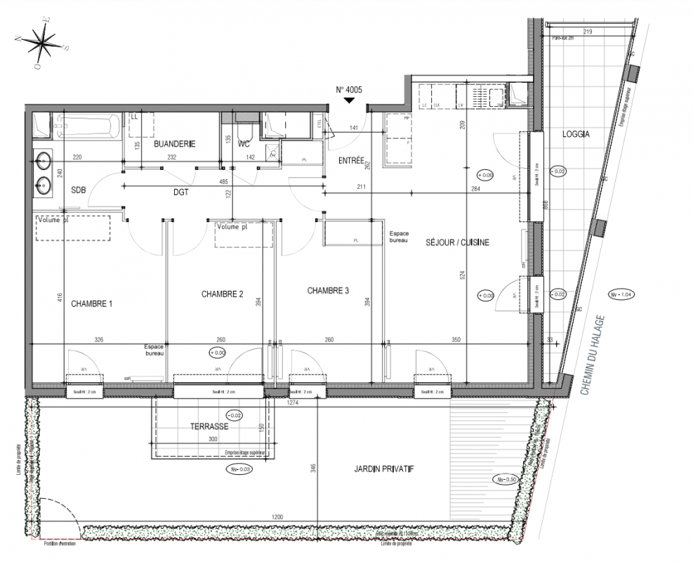 Plan du lot