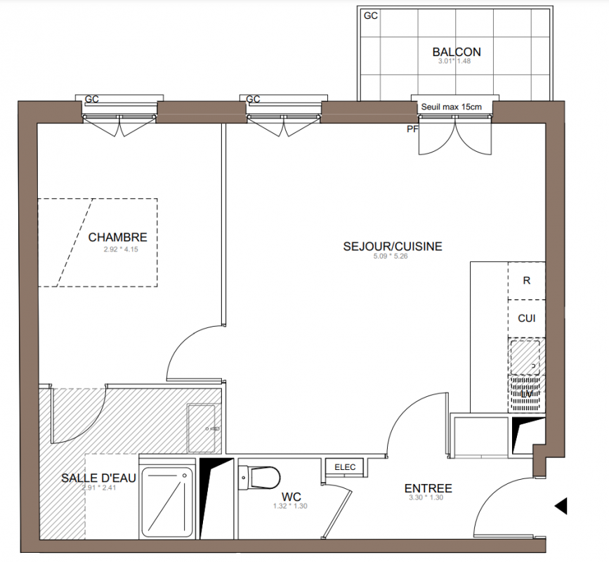 Plan du lot
