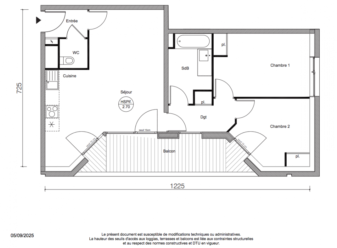 Plan du lot