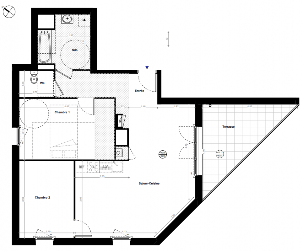 Plan du lot