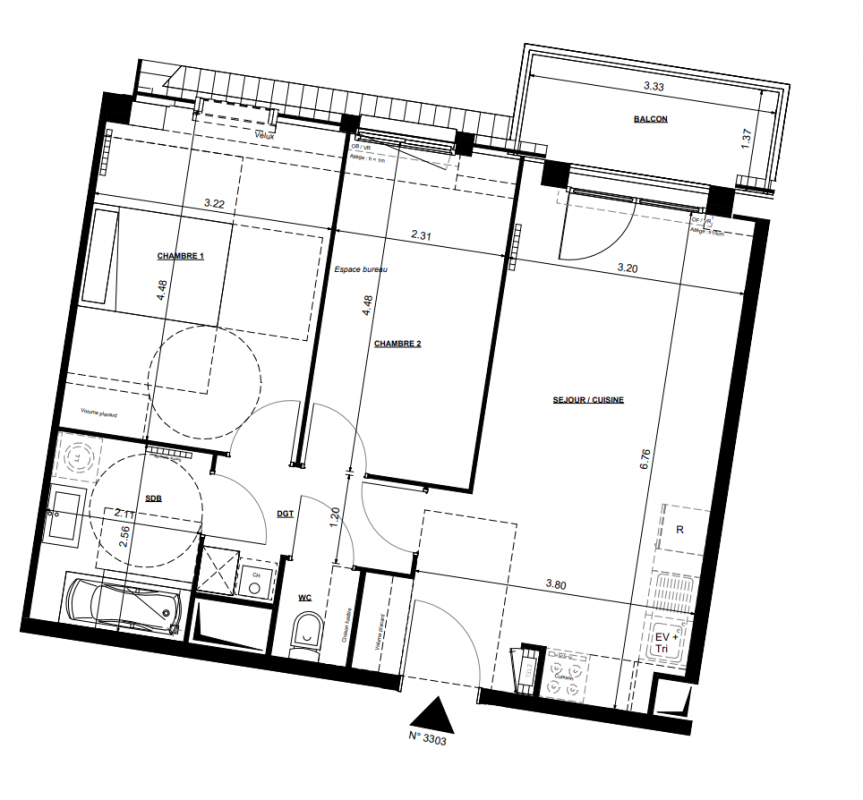 Plan du lot