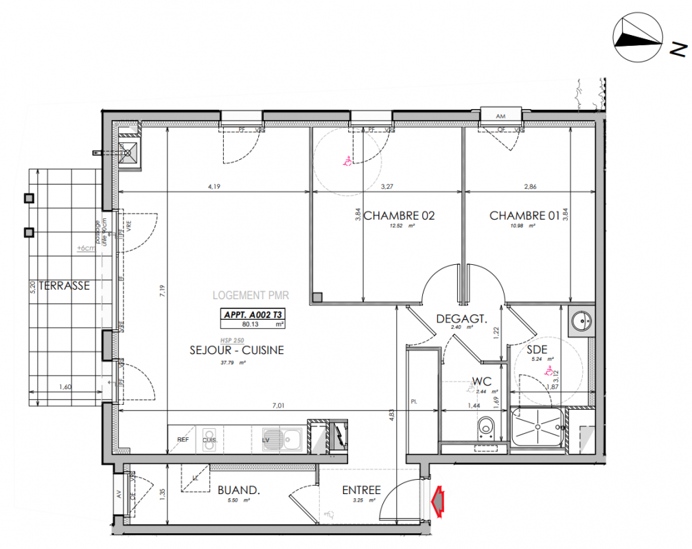 Plan du lot