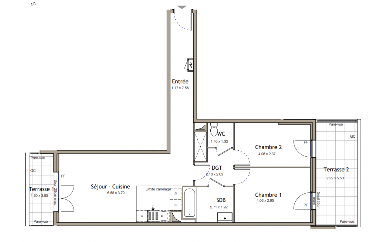 Plan du lot