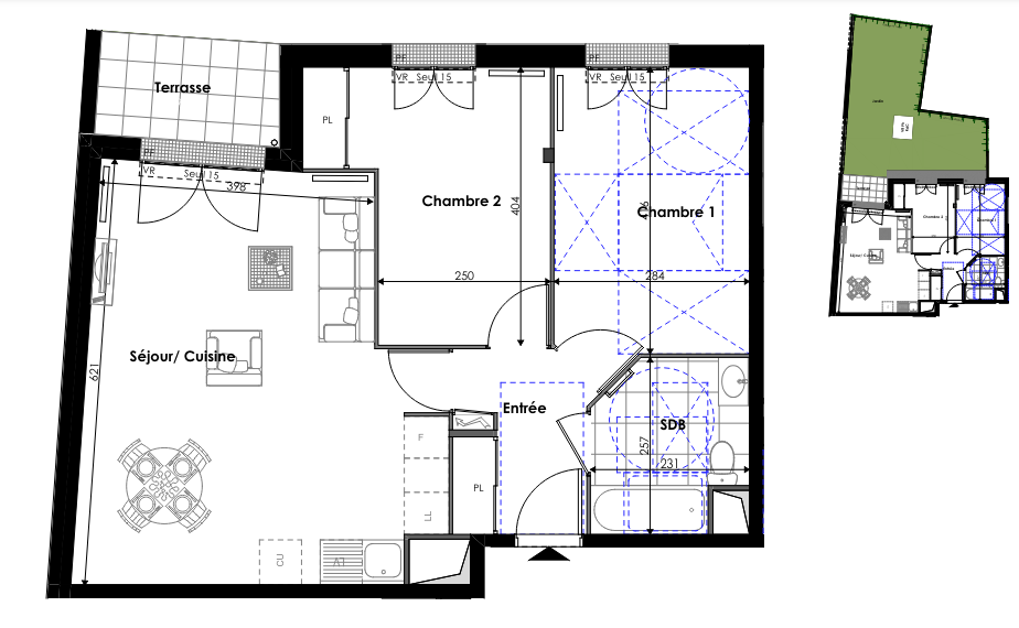 Plan du lot