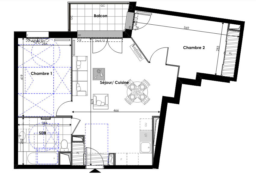Plan du lot