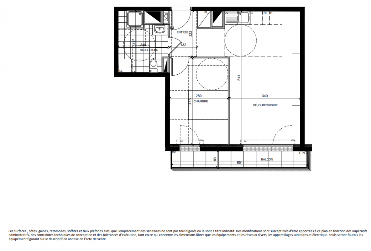 Plan du lot