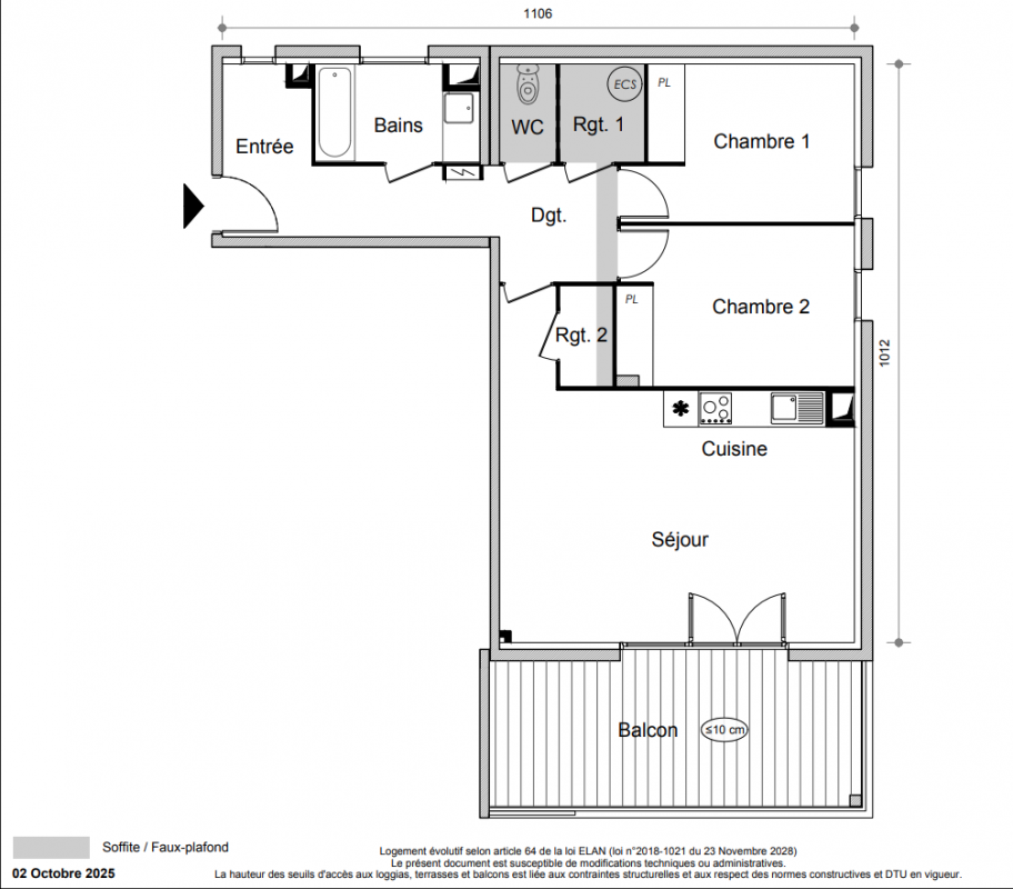 Plan du lot