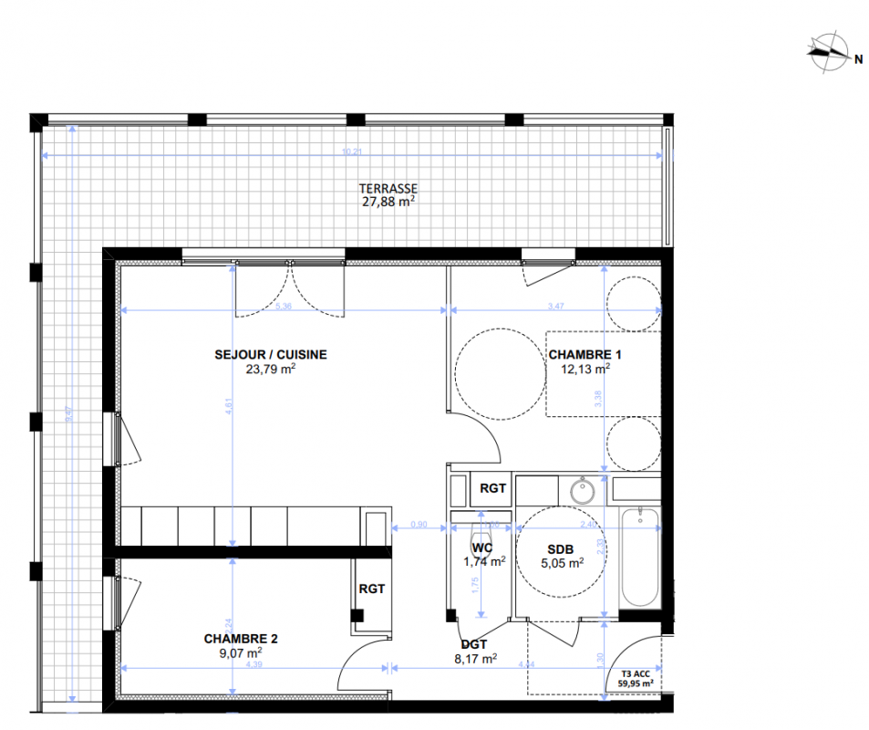 Plan du lot