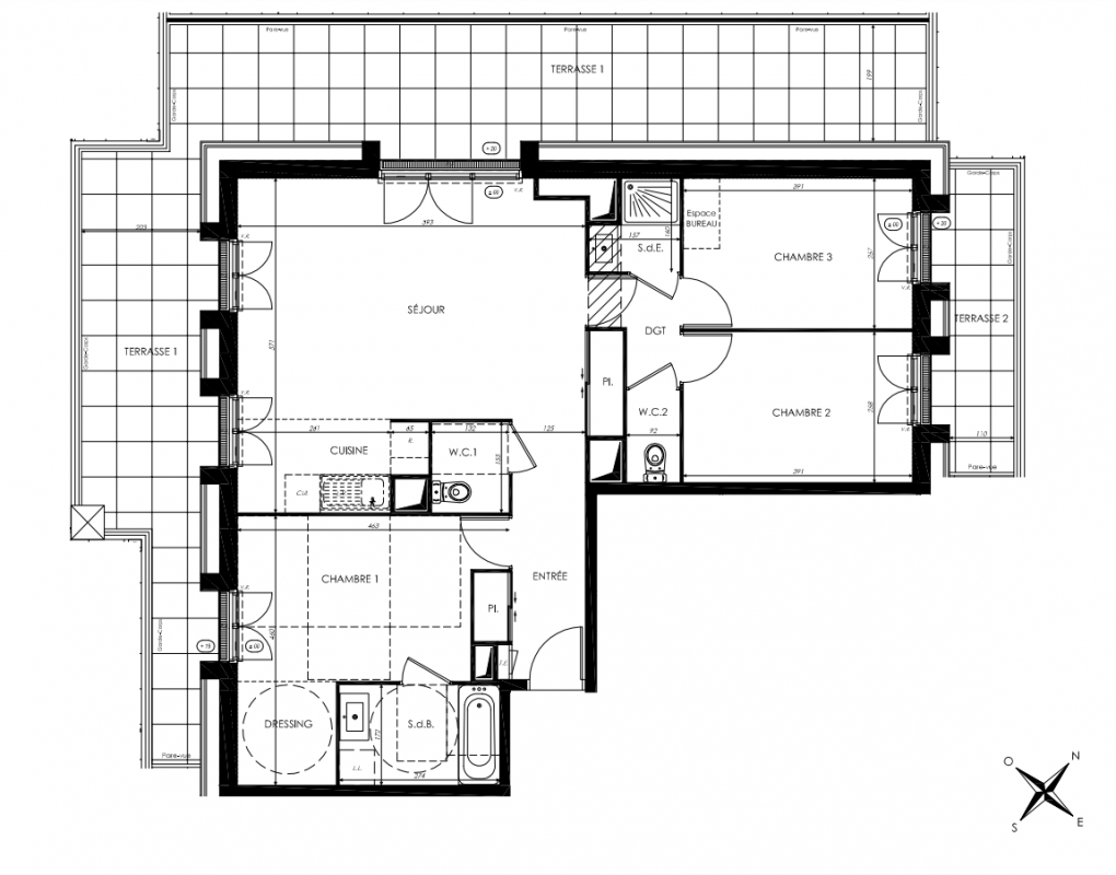 Plan du lot