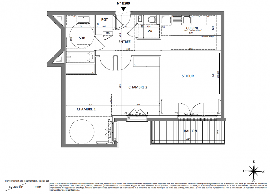 Plan du lot