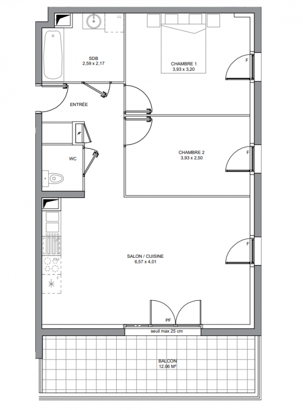 Plan du lot