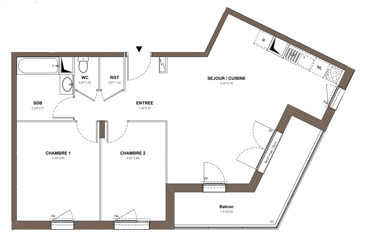 Plan du lot