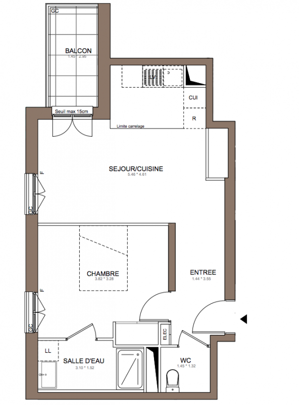 Plan du lot