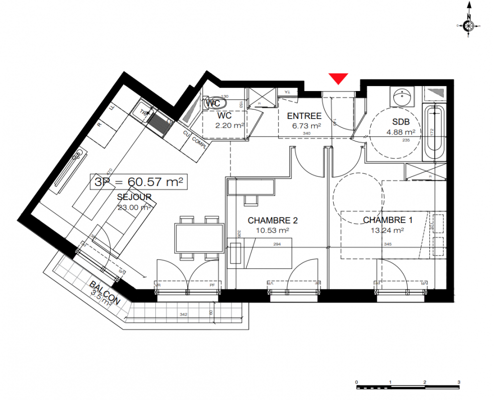 Plan du lot