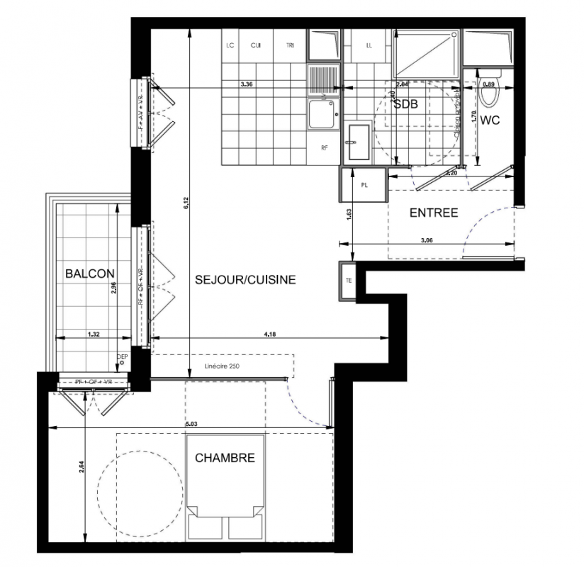 Plan du lot