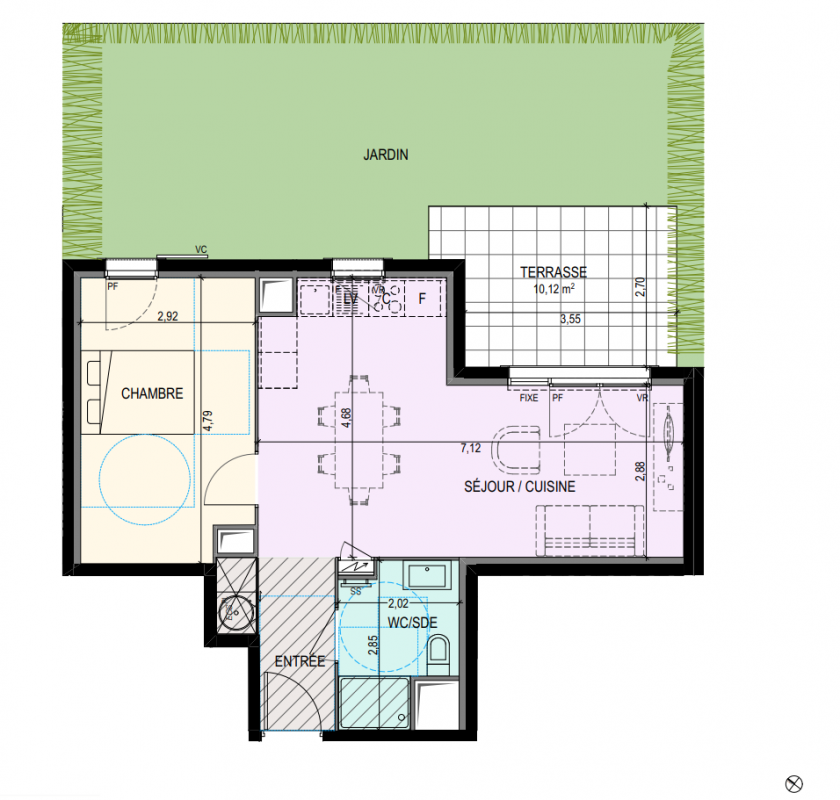 Plan du lot