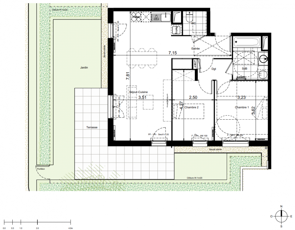 Plan du lot