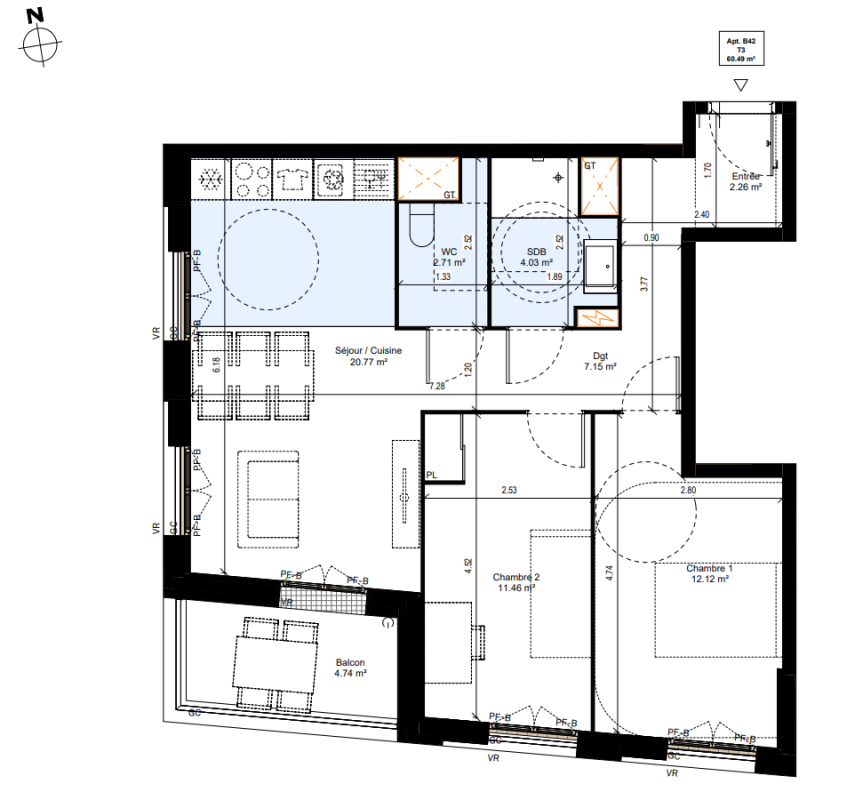 Plan du lot